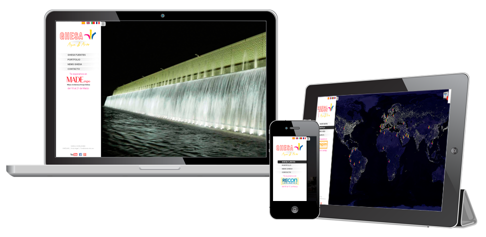 Diseño y desarrollo web GHESAFUENTES