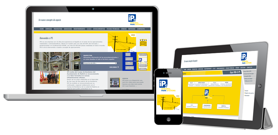 Diseño y desarrollo web IPS